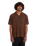 Utopias Print Shirt in Brown Horn