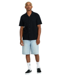 The Volcom Mens Seth Conboy Shirt in Black