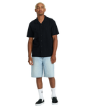 The Volcom Mens Seth Conboy Shirt in Black