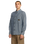 The Volcom Mens Levelstone Shirt in Blue Wash
