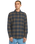 Caden Plaid Shirt in Navy