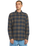 Caden Plaid Shirt in Navy