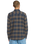 Caden Plaid Shirt in Navy