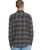 Caden Plaid Shirt in Navy