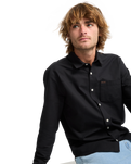 Veeco Oxford Shirt in Black
