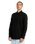 The Volcom Mens Caden Solid Shirt in Antique Black