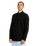 The Volcom Mens Caden Solid Shirt in Antique Black