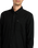 The Volcom Mens Caden Solid Shirt in Antique Black