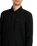 The Volcom Mens Caden Solid Shirt in Antique Black