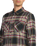 Netastone Flannel Shirt in Antique Black