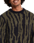 The Volcom Mens Wazermoon Jumper in Black