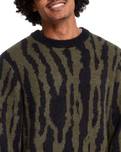 The Volcom Mens Wazermoon Jumper in Black