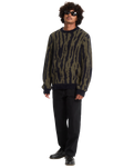The Volcom Mens Wazermoon Jumper in Black