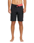 The Volcom Mens Jack Robinson Mod-Tech Boardshorts in Black