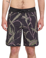 Encounter Scallop Mod Boardshorts in Black