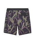 Encounter Scallop Mod Boardshorts in Black
