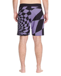 Spiral Stone Mod Boardshorts in Violet