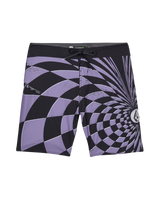 Spiral Stone Mod Boardshorts in Violet