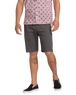 The Volcom Mens Frickin Modern Stretch Walkshorts in Charcoal Heather