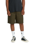 The Volcom Mens Billow Walkshorts in Wren