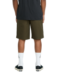 The Volcom Mens Billow Walkshorts in Wren