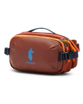 The Cotopaxi Allpa X 1.5L Bumbag in Rusty