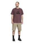 Freazy Loose Walkshorts in Light Khaki