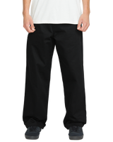 The Volcom Mens Frickin Skate Chino Trousers in Black
