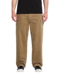 Kraftsman Cord Trousers in Dark Khaki