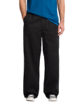 Baggos Pleat Trousers in Black