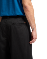 Baggos Pleat Trousers in Black