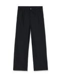 Baggos Pleat Trousers in Black
