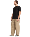 Baggos Pleat Trousers in Khaki