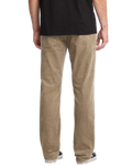 The Volcom Mens Solver 5 Pocket Cord Trousers in Brindle