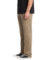 The Volcom Mens Solver 5 Pocket Cord Trousers in Brindle