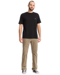 The Volcom Mens Solver 5 Pocket Cord Trousers in Brindle