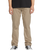 The Volcom Mens Frickin Modern Stretch Trousers in Khaki