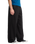 The Volcom Mens Baggos Pleat Trousers in Black