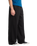 The Volcom Mens Baggos Pleat Trousers in Black