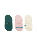 Womens Icon No Show Socks (3 Pack) in Teal