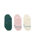 Womens Icon No Show Socks (3 Pack) in Teal