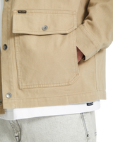 The Volcom Mens Barton Jacket in Khaki