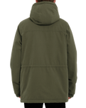 The Volcom Mens Starget 5K Technical Jacket in Military