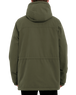 The Volcom Mens Starget 5K Technical Jacket in Military