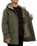 The Volcom Mens Starget 5K Technical Jacket in Military