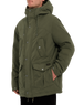 The Volcom Mens Starget 5K Technical Jacket in Military
