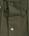 The Volcom Mens Starget 5K Technical Jacket in Military