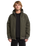 The Volcom Mens Hernan 10K Jacket in Rinsed Black