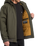 The Volcom Mens Hernan 10K Jacket in Rinsed Black