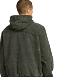 The Volcom Mens Hamilstorm Jacket in Rinsed Black